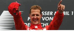Michael Schumacher, 7-times F1 World Champion. 94-95, 2000-2004.