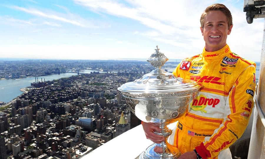Ryan Hunter-Reay, 2012 Izod IndyCar Series Champion.