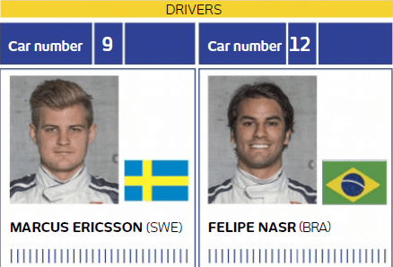 Sauber Drivers