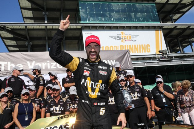 Hinchcliffe - Indy 500 pole