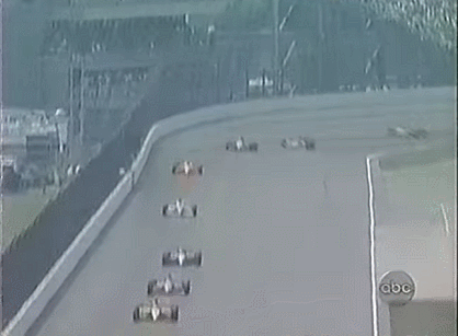 Eliseo choque Indy 500 1999