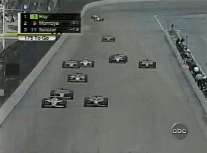 Montoya pasa a Ray 2000 Indy 500