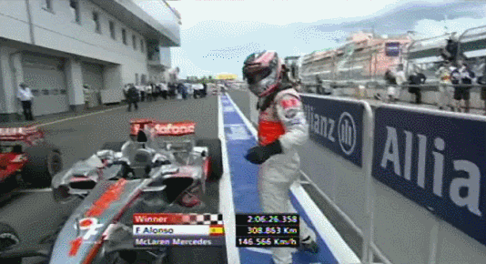 Alonso 2007 European GP