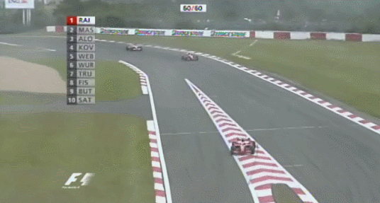 Kimi fails 2007 European GP