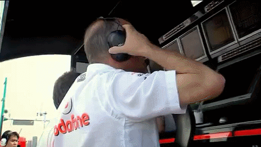 Ron Dennis pissed AF