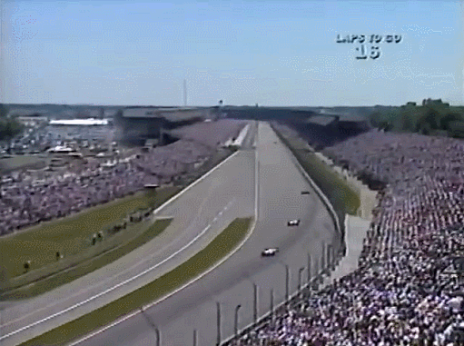 Fittipaldi 1994 Indy 500 crash