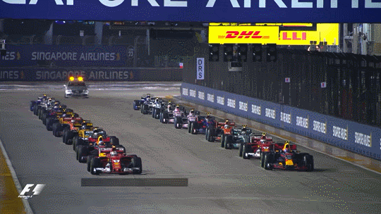 2017 Singapore GP - Carnage