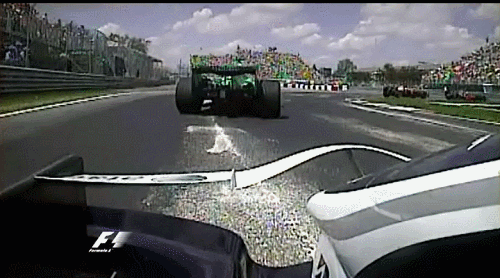 2008 Canadian GP - Nakajima crash