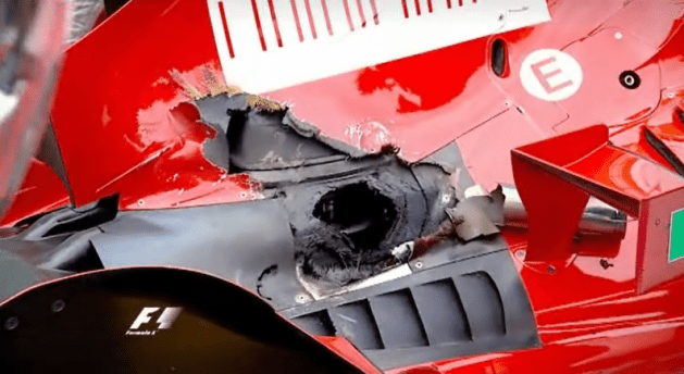 Kimi's car - 2008 French GP