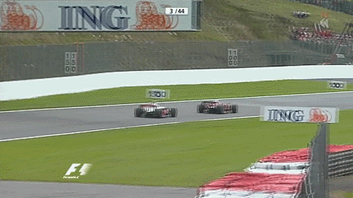 2008 Belgian GP - Hamilton vs Raikkonen I