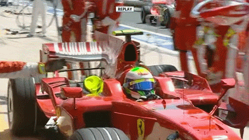 2008 European GP - Massa's close call