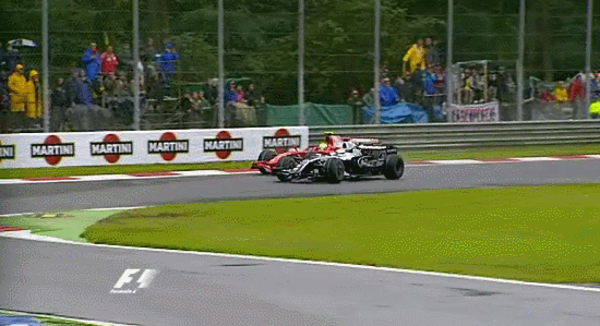 2008 Italian GP - Rosberg vs Massa