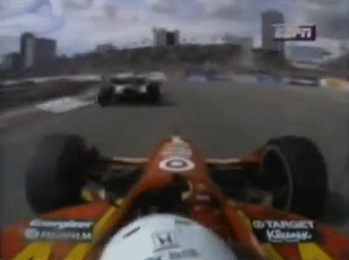 1998 Long Beach GP - Zanardi's winning pass