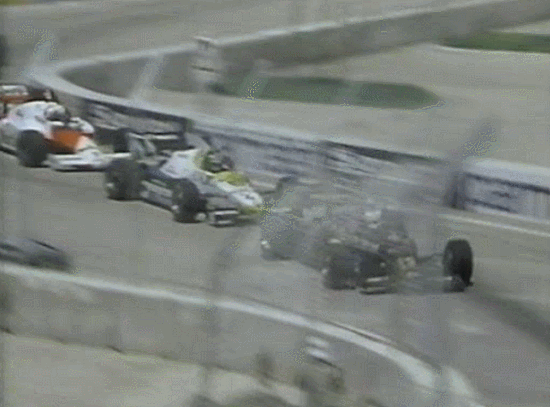 1984 dallas grand prix - rosberg takes the lead