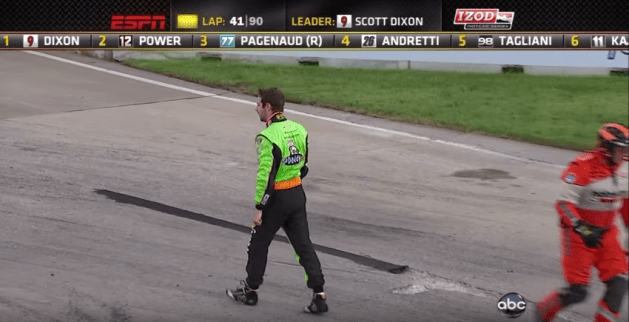 Detroit 2012 - track breaking apart II