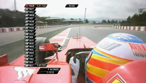 2010 Spanish GP - Alonso's F Duct